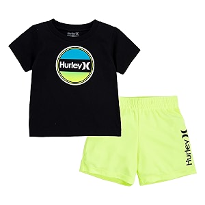 hurley baby boys39 swim suit 2-piece outfit set