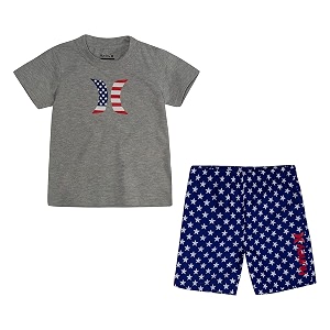 hurley baby boys39 swim suit 2-piece outfit set