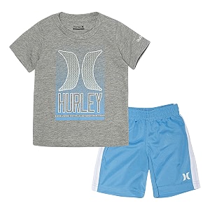 hurley baby boys39 swim suit 2-piece outfit set