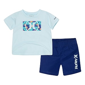hurley baby boys39 swim suit 2-piece outfit set