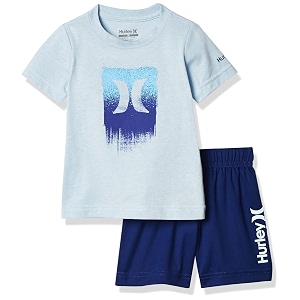 hurley baby boys39 swim suit 2-piece outfit set