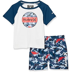 hurley baby boys39 swim suit 2-piece outfit set