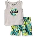 Hurley Baby Boys' Swim Suit 2-Piece Outfit Set