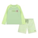 Hurley Baby Boys' Swim Suit 2-Piece Outfit Set