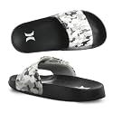 Hurley Kids NAIA Slides Adjustable Strap Slip-On Sandals Indoor and Outdoor EVA Footbed Shower Slides for Girls and Boys