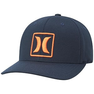 Hurley Mens Reflect Icon Curved Brim Fitted