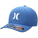 Hurley Mens Baseball Cap, H2O-Dri Stretch Fitted Hat with Curved Bill