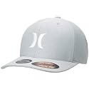Hurley Mens Baseball Cap, H2O-Dri Stretch Fitted Hat with Curved Bill