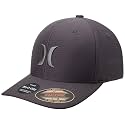 Hurley Mens Baseball Cap, H2O-Dri Stretch Fitted Hat with Curved Bill