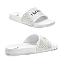 Hurley Naia Comfortable Slip-On Kids Sandals, Cute Girls' Slides for Indoor and Outdoor, Shower Slides for The Beach and Pool