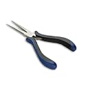 HURON Precision Pliers, Springloaded, Long Needle Nose, 5.75 In (1/3/10/25/100 pc) (1pc)
