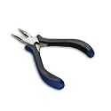 HURON Precision Side Cut Pliers, Springloaded, Needle Nose (1/3/10/25/100 pc) (25pc)