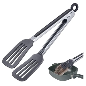 husaini mart  kitchen tongs heat resistant cooking tongs for barbecue 12 inch grillingserving cooking frying tossing handling hot items