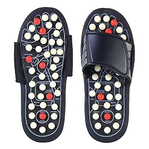 husb spring acupressure and magnetic therapy accu paduka slippers for full body blood circulation natural slippers for men and women unisex size 5 6 7 8 9 10 9
