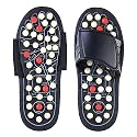 HUSB Spring Acupressure and Magnetic Therapy Accu Paduka Slippers for Full Body Blood Circulation Natural Slippers For Men and Women (Unisex) (Size 5, 6, 7, 8, 9, 10) (8)