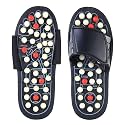 HUSB Spring Acupressure and Magnetic Therapy Accu Paduka Slippers for Full Body Blood Circulation Natural Slippers For Men and Women (Unisex) (Size 5, 6, 7, 8, 9, 10) (5)