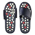 HUSB Spring Acupressure and Magnetic Therapy Accu Paduka Slippers for Full Body Blood Circulation Natural Slippers For Men and Women (Unisex) (Size 5, 6, 7, 8, 9, 10) (9)