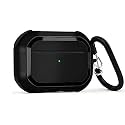 Hush Protective Airpods Pro Cover Case - Durable Armor Case Compatible with AirPods Pro (Black)
