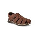 Hush Puppies Men Miles Fisherman Leather Sandals