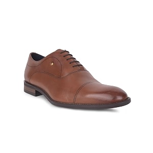 Hush Puppies Mens Bryson Brogue Oxford Lace-Up