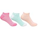 Hush Puppies Women's Ankle Socks (Pack of 3) (BROHPG-04B-PO3_Multicolor_Free Size)
