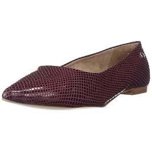 Hush Puppies Womens Reptile Ballerina Ballet Flat