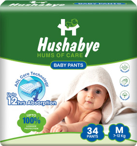 Hushabye Baby Diaper Pants with Aloe Lotion