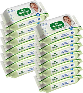 Hushabye Premium Milk Cleansing Baby Wipes With