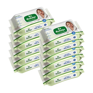 Hushabye Premium Milk Cleansing Baby Wipes With