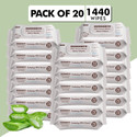 Hushabye Premium Soft Baby Wipes with Aloe