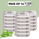Hushabye Premium Soft Baby Wipes with Aloe
