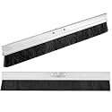 Hushee 36 inch Aluminum Backed Concrete Broom, Polypropylene Fibers