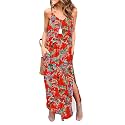 HUSKARY Women39s Summer Casual Sleeveless V Neck