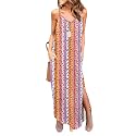 HUSKARY Women39s Summer Casual Sleeveless V Neck