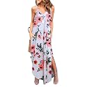 HUSKARY Women39s Summer Casual Sleeveless V Neck