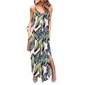 HUSKARY Women39s Summer Casual Sleeveless V Neck