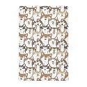 Husky Dog Set Breathable Mini Crib Mattress Sheets Fitted, Toddler Baby Sheets for Crib Mattress 39 * 27 * 5In