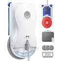 HUTT Window Cleaning Robot, 6500Pa Strong Suction Robot Window Cleaner with World-First Round-Square Dual-Stage Cleaning, Ultrasonic Dual Spray, Edge Cleaning & Corner Coverag
