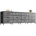 Huuger 70 Inch Long Dresser for Bedroom, TV Stand for 65, 75, 80 Inch TV