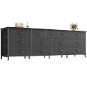Huuger 70 Inch Long Dresser for Bedroom, TV Stand for 65, 75, 80 Inch TV