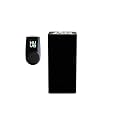 HUUM CORE6 6.5KW Series, Sauna Heater, Customizable Exterior with Control (Sauna Stones Included) (6.5k.W Black Stainless Steel, UKU WiFi - Black)