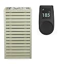 HUUM CORE6 6.5KW Series, Sauna Heater, Customizable Exterior with Control (Sauna Stones Included) (6.5kW Apsen Wood - Stainless Steel Inlay, UKU Local - Black)