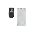 HUUM CORE6 6.5KW Series, Sauna Heater, Customizable Exterior with Control (Sauna Stones Included) (6.5kW Naked - Stainless Steel Inlay, UKU WiFi - Black)