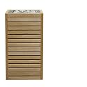 HUUM CORE6 6.5KW Series, Sauna Heater, Customizable Exterior with Control (Sauna Stones Included) (6.5kW Thermo-Aspen Wood - Stainless Steel Inlay, UKU Local - Wood)