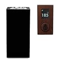 HUUM CORE6 6.5KW Series, Sauna Heater, Customizable Exterior with Control (Sauna Stones Included) (6.5k.W Black Stainless Steel, UKU Local - Wood)