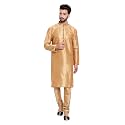 HUZUR Mens Silk 6 Loop Kurta Pajama