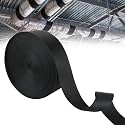 HVAC Duct Strap, Tight-Weave Nylon Duct Support Webbing, Heavy Duty Duct Hanging Strap for Flex Duct &amp; Ductwork, Resists Stretching/Tearing/Abrasion (50Ft,1pcs)