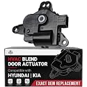 Driver Side HVAC Blend Door Actuator - Compatible with Hyundai, Kia - Azera, Elantra, Elantra Coupe, Elantra GT, Sonata, Cadenza - Air Door Actuator - Mode Door Actuator - Replaces 971573SAA0, 604-32