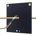 Hvac Tools Welding Blanket Fireproof, 12x12inch Soldering Heat Shield Mat for Torch, Flame Protector, Soldering Repairs with Hole for Pipe, Welding Pad for Plumbing