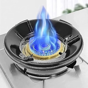 gas saver burner standwindproof gas stand for gas chula standgas saver jalistove protector and washable stand black 1